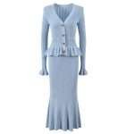 Fezzy LongSleeve Midi Dress