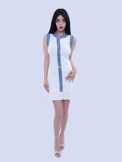 Rina Sleeveless mini dress - Image 6