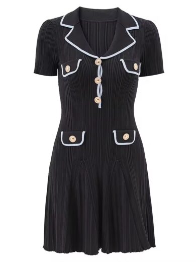 Jollie Knitted Mini Dress