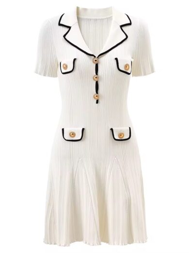 Jollie Knitted Mini Dress
