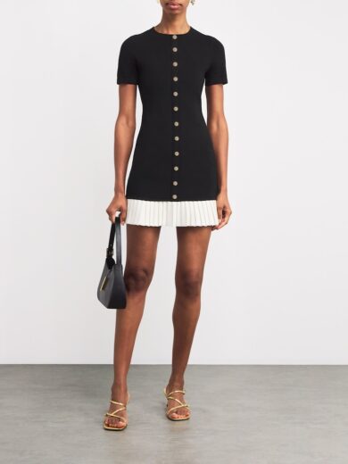 Niyah Knitted short sleeve Dress