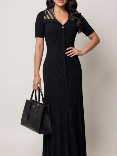 Nad Knit Short sleeve dress - Image 4