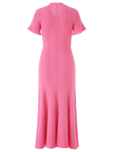 jasmine midi dress pink