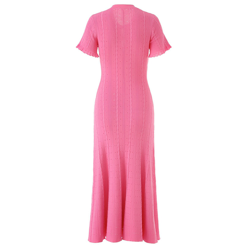 jasmine midi dress pink - Image 3