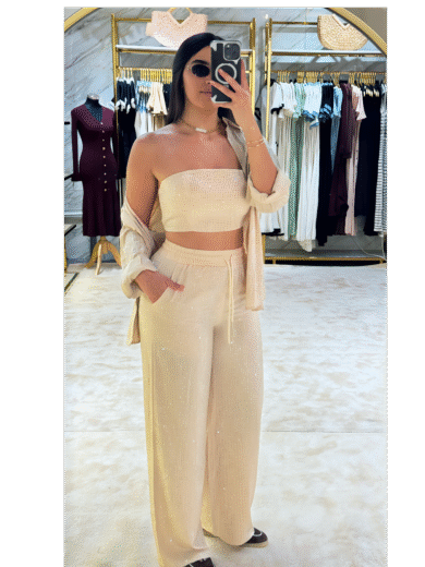 Caramel  SILHOUETTE  3 pieces set