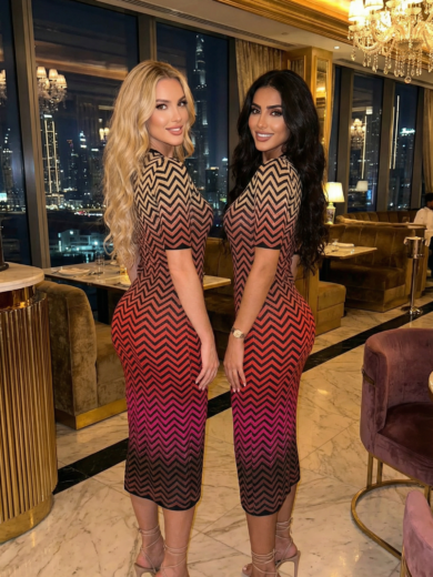 Shiva Girl midi Dress