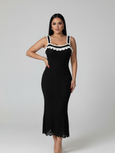 mia sleeveless maxi dress