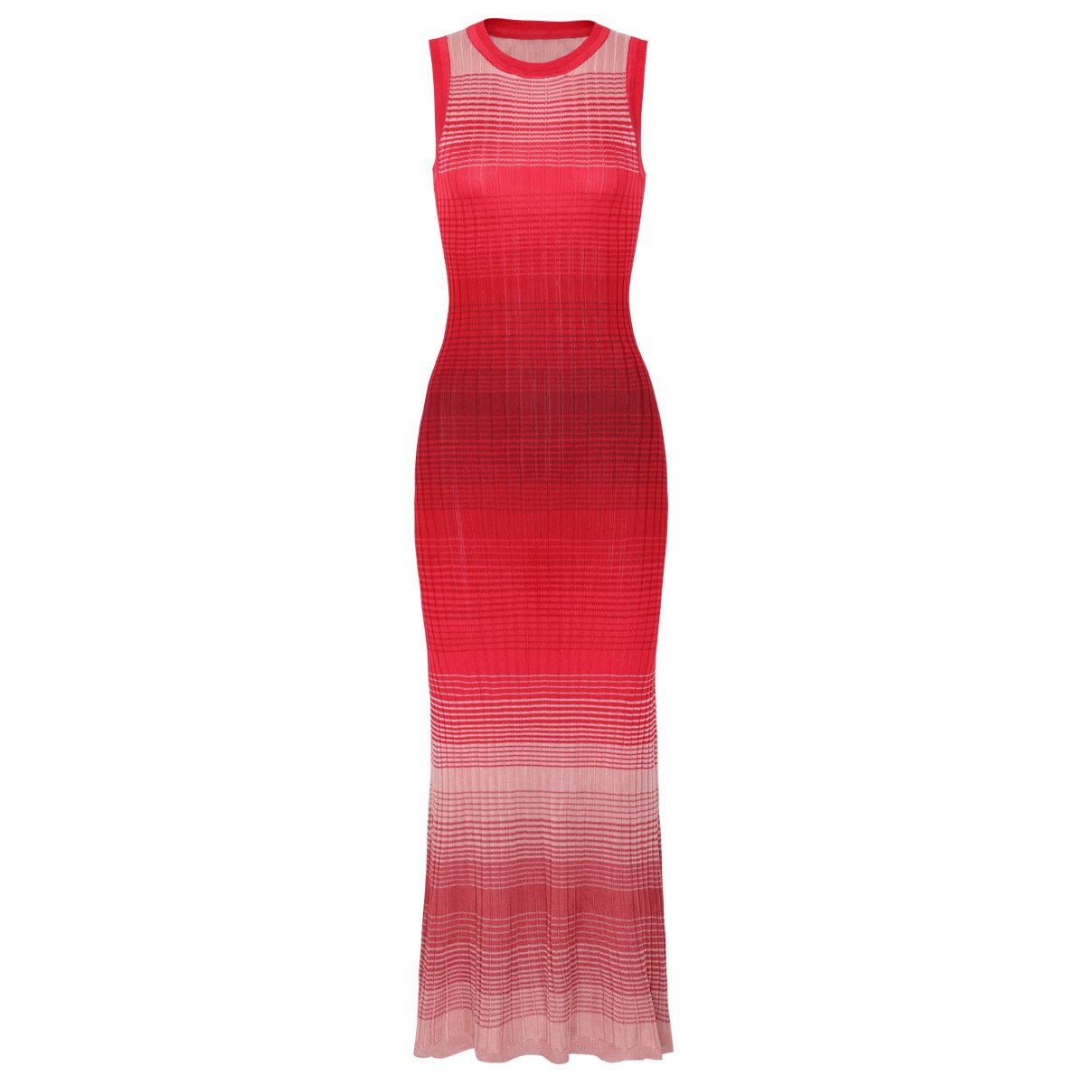 Red Orial Maxi Dress summer vibe - Image 4